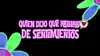 Sentimientos
