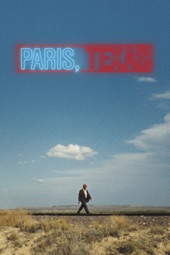 Poster for Paris, Texas by Wim Wenders
