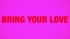 Bring Your Love - Madonna & Sabrina Carpenter