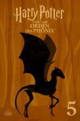 Harry Potter und der Orden des Phönix - David Yates Cover Art