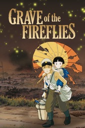 Poster for Grave of the Fireflies by Isao Takahata
