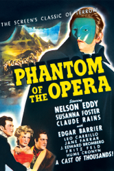 Phantom of the Opera (1943) - Arthur Lubin Cover Art