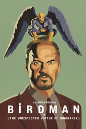 Poster for Birdman by Alejandro González Iñárritu
