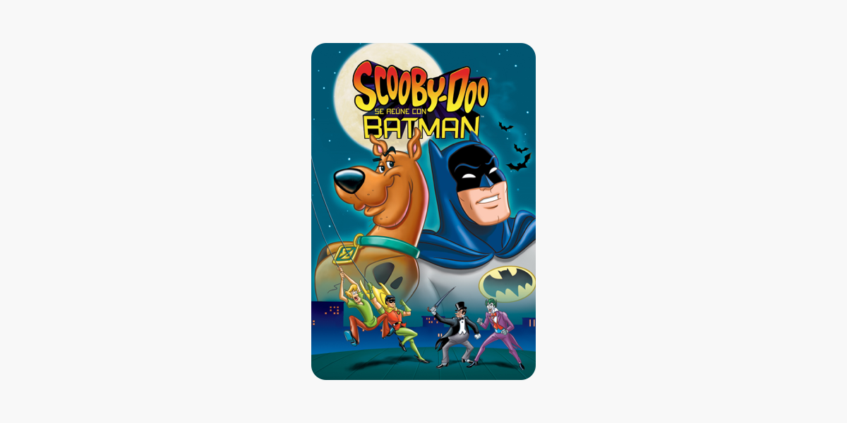 Scooby-Doo se reúne con Batman en iTunes