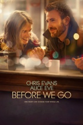 Poster for Before We Go by Chris Evans