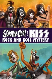 Poster for Scooby Doo! And KISS Rock and Roll Mystery by Tony Cervone