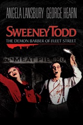 Poster for Sweeney Todd: El Barbero Demoniaco by Terry Hughes