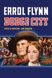 Poster for Dodge City by Michael Curtiz