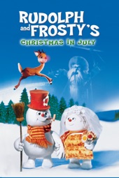 Poster for Rudolph and Frosty's Christmas In July by Arthur Rankin Jr. & Jules Bass
