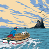 L'île noire, pt. 2 - Les aventures de Tintin