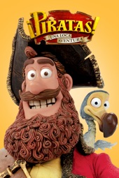 Poster for ¡Piratas! Una loca aventura (Subtitulada) by Peter Lord