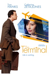 Poster for The Terminal by Steven Spielberg
