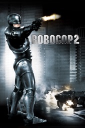 Poster for RoboCop 2 by Irvin Kershner