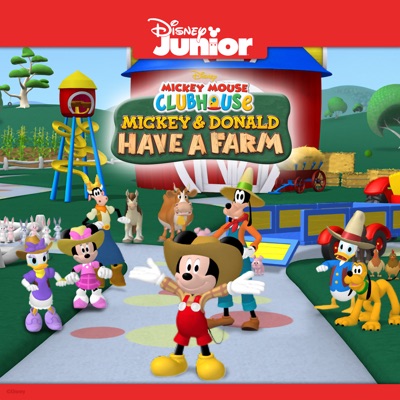 DVD Disney mickey mouse clubhouse mickey & Donald have a farm ( COVER ONLY )