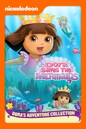 Poster for Dora Saves the Mermaids (Dora the Explorer) by George Chialtas, Allan Jacobsen & Henry Lenardin-Madden