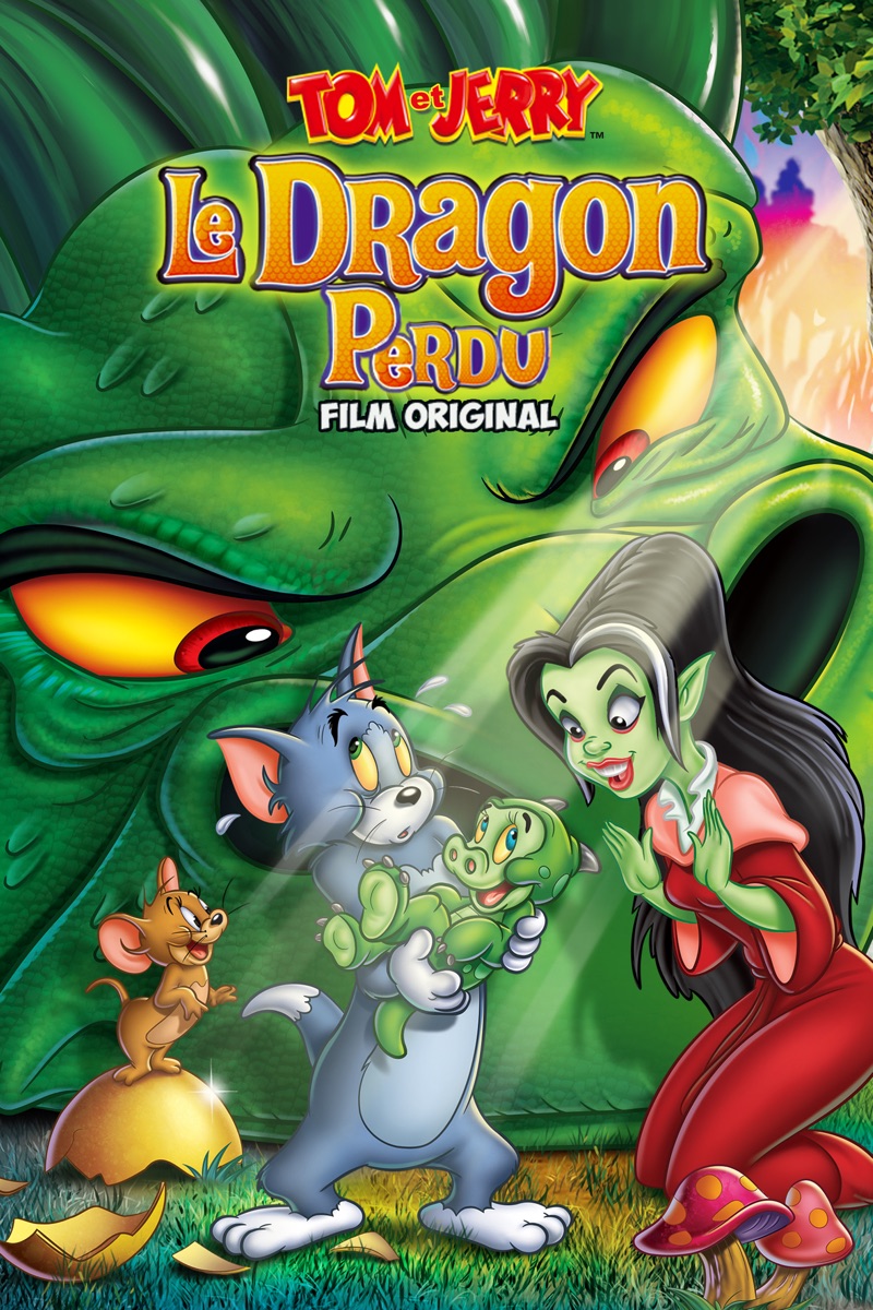 Affiche officielle Apple de Tom et Jerry et le dragon perdu