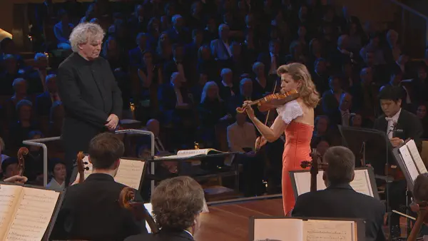 Sophie Mutter, Berlin Philharmonic & Maurice Ravel - Ravel: Tzigane — Sir Simon Rattle, Anne
