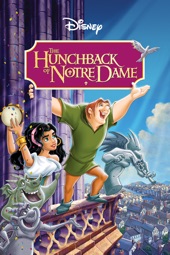 Poster for The Hunchback of Notre Dame by Gary Trousdale & Kirk Wise