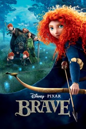 Poster for Brave by Mark Andrews & Brenda Chapman