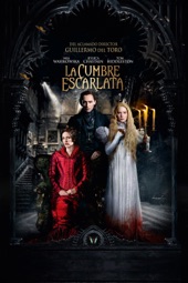 Poster for La cumbre escarlata by Guillermo del Toro