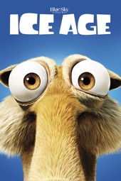 Poster for Ice Age by Carlos Saldanha & Chris Wedge