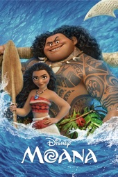 Poster for Moana (2016) by John Musker & Ron Clements
