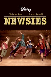 Poster for Newsies by Kenny Ortega