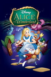 Alice In Wonderland (1951) - Clyde Geronimi, Wilfred Jackson &amp; Hamilton Luske Cover Art