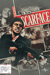 Scarface (1983) - Brian De Palma Cover Art