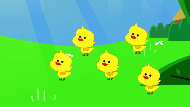 Five Little Ducks - Nursery Rhyme