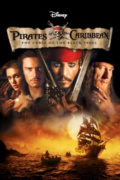Poster for Pirates of the Caribbean: The Curse of the Black Pearl by Gore Verbinski