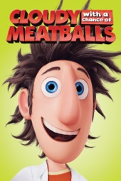 Poster for Cloudy With a Chance of Meatballs by Phil Lord & Chris Miller
