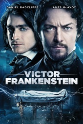 Poster for Victor Frankenstein by Paul McGuigan