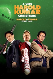Poster for A Very Harold & Kumar Christmas by Todd Strauss-Schulson