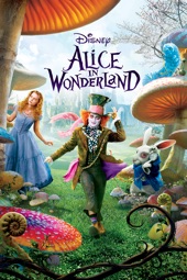 Poster for Alice In Wonderland by Tim Burton