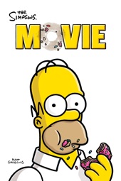 Poster for The Simpsons Movie by David Silverman