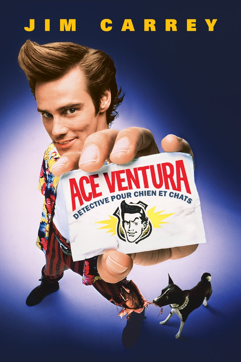 Affiche officielle Apple de Ace Ventura, détective chiens et chats
