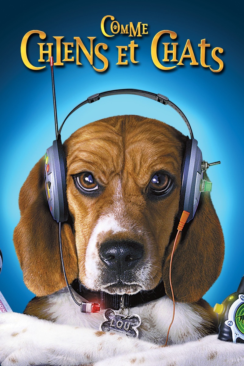 Affiche officielle Apple de Comme chiens et chats