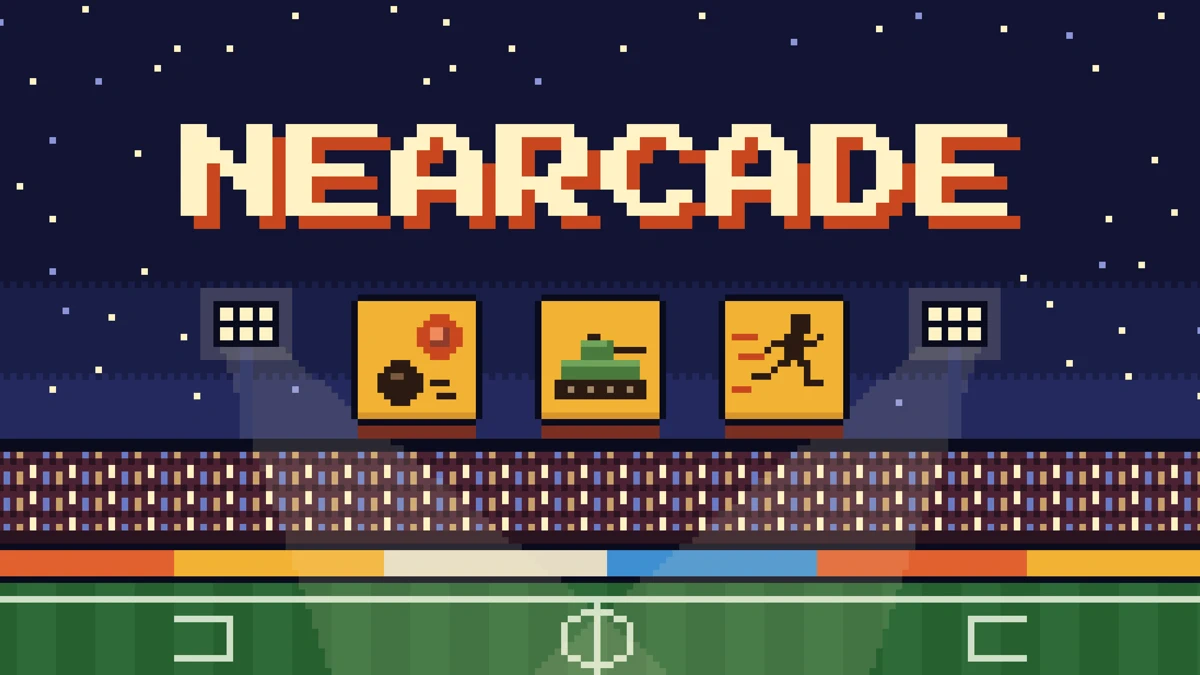 NEARCADE – Retro Arcade App Store product page header