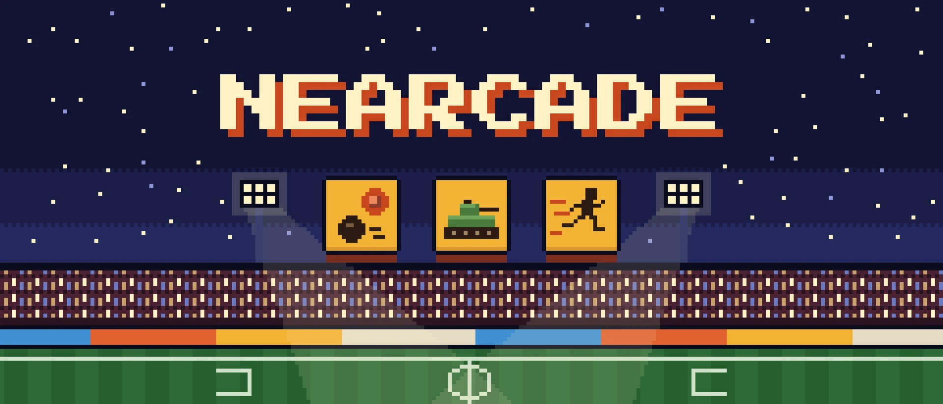 NEARCADE – Retro Arcade product page header