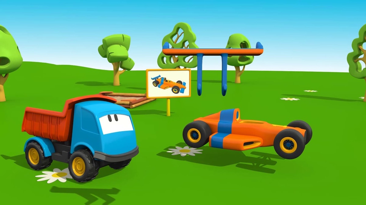 Racing Car - Leo the Truck - Apple TV