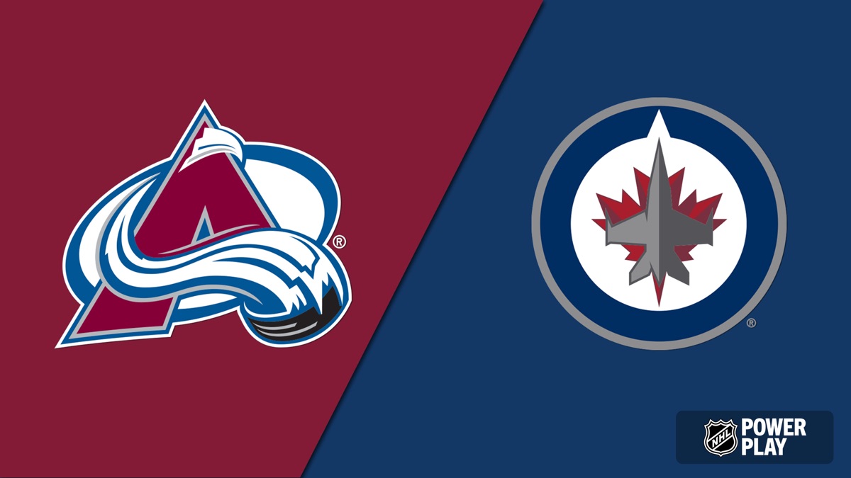 Colorado Avalanche vs. Winnipeg Jets NHL Hockey Apple TV