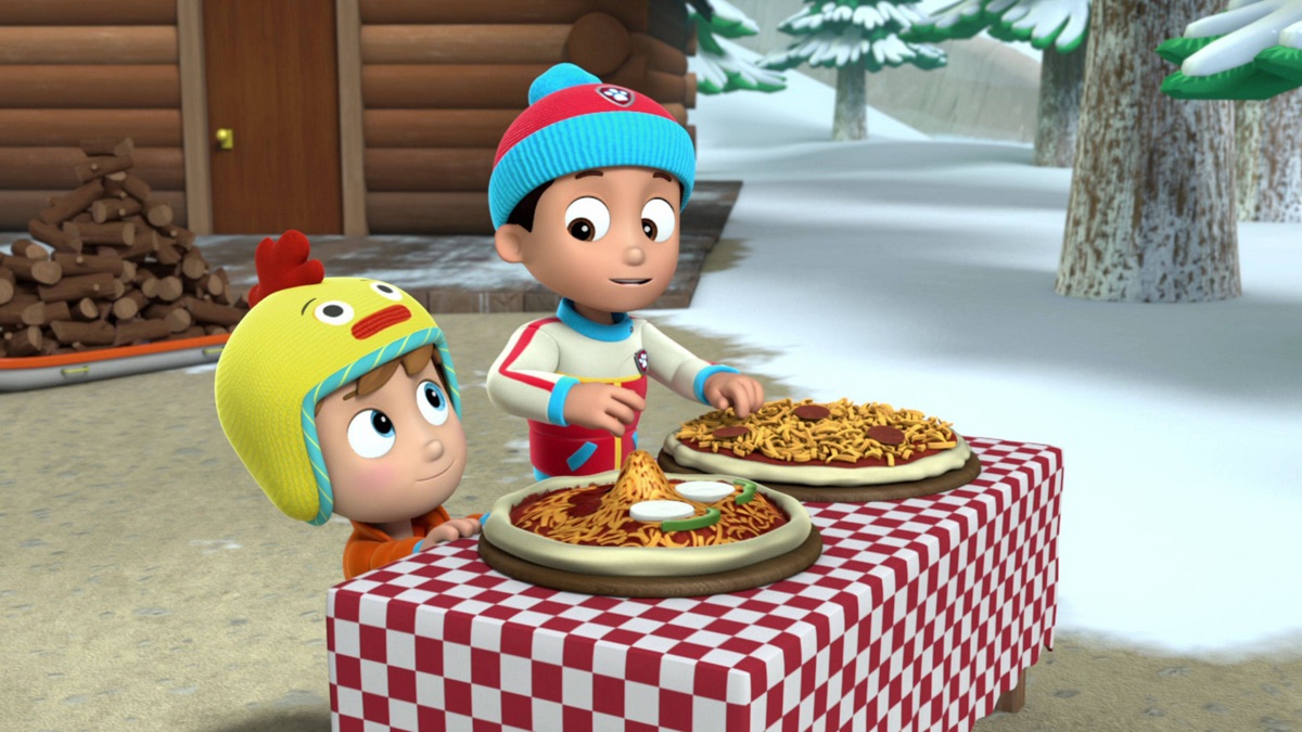 Paw Patrol, la Pat'Patrouille, La pâte à pizza / La tempête de neige S02E24  sur Nickelodéon Junior : résumé et diffusions