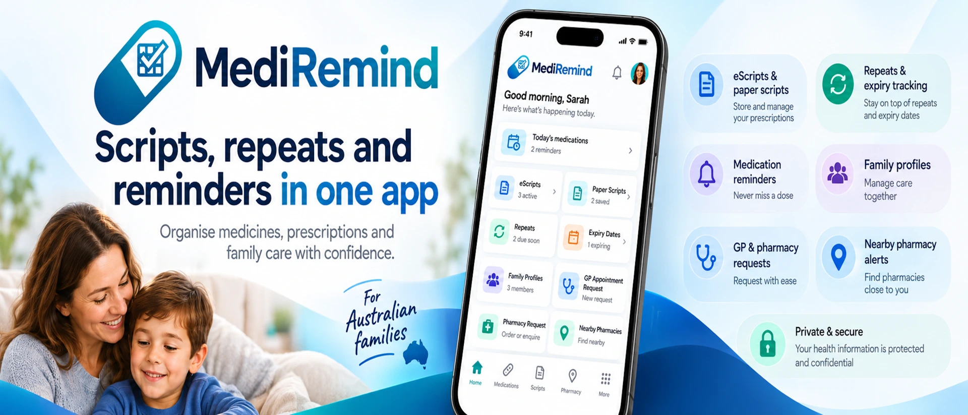 MediRemind: Medication Tracker App Store product page header