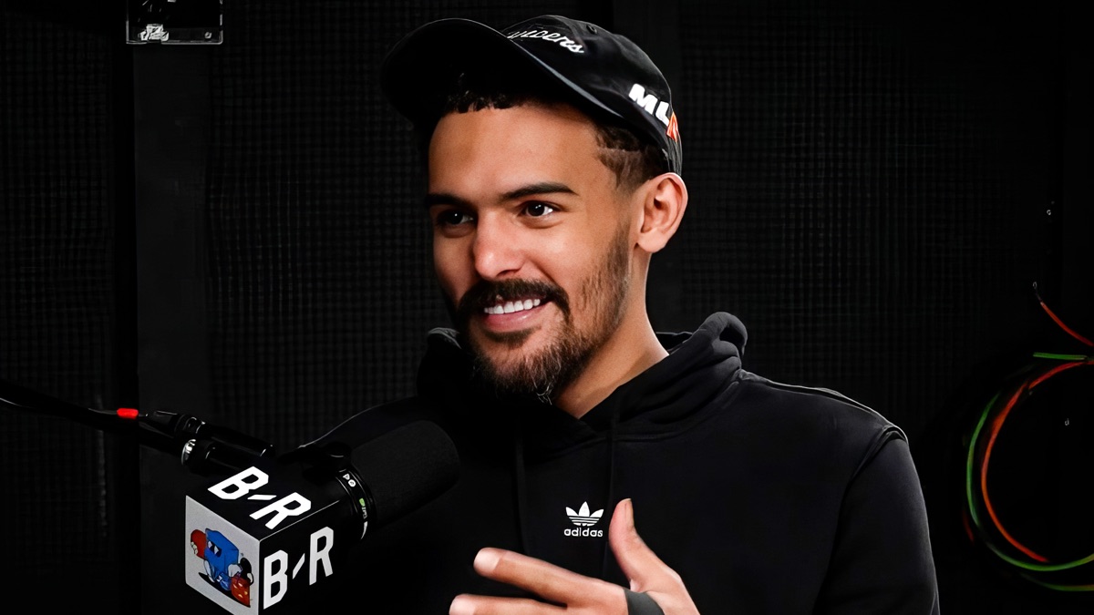 Trae Young Reacts to Caitlin Clark's 41 Pts - From the Point by Trae ...