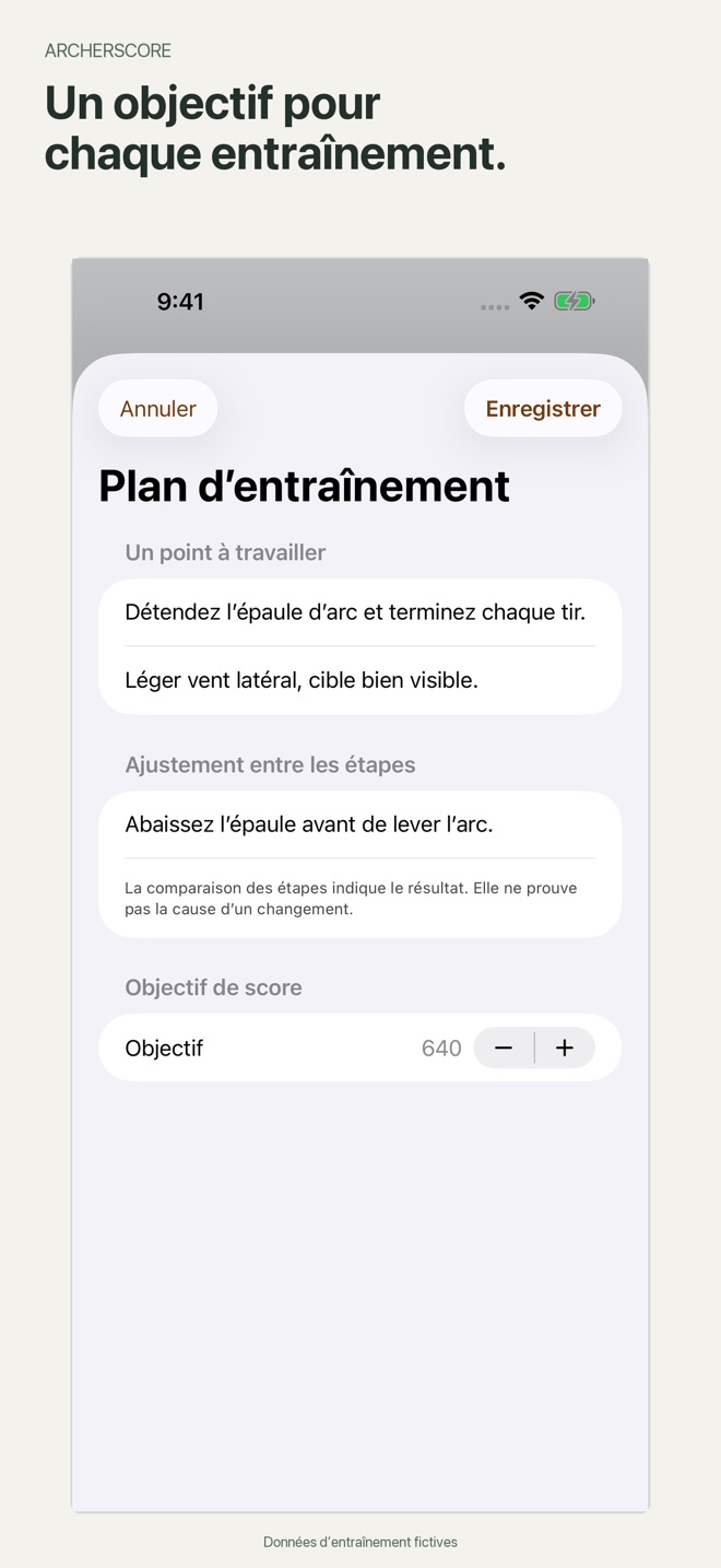 ArcherScore : Tir à l’arc capture d’écran 3