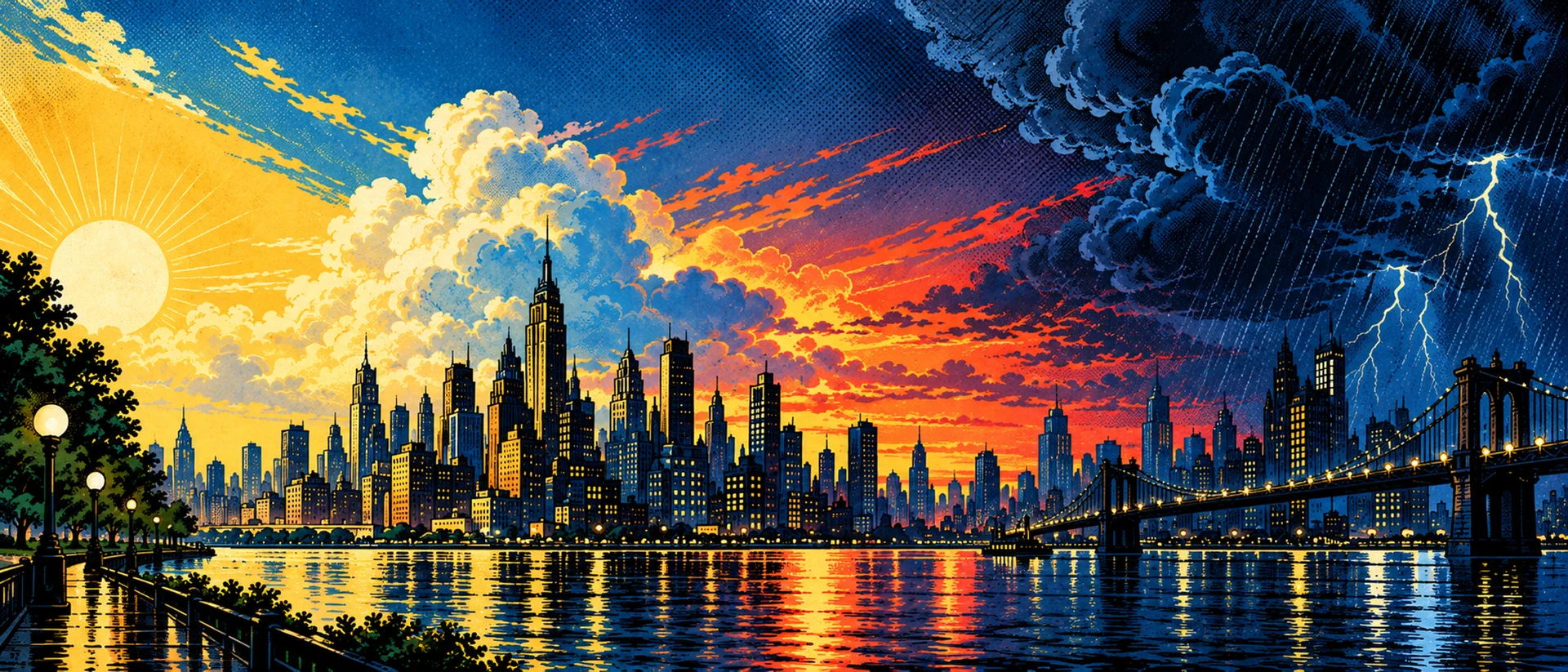 Comic Weather product page header