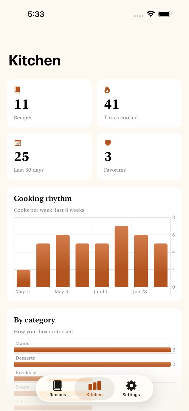 StoveBook: Recipe Box capture d’écran 3