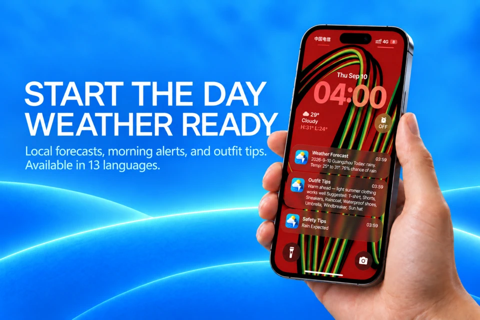 Weather Pushly App Store search result
