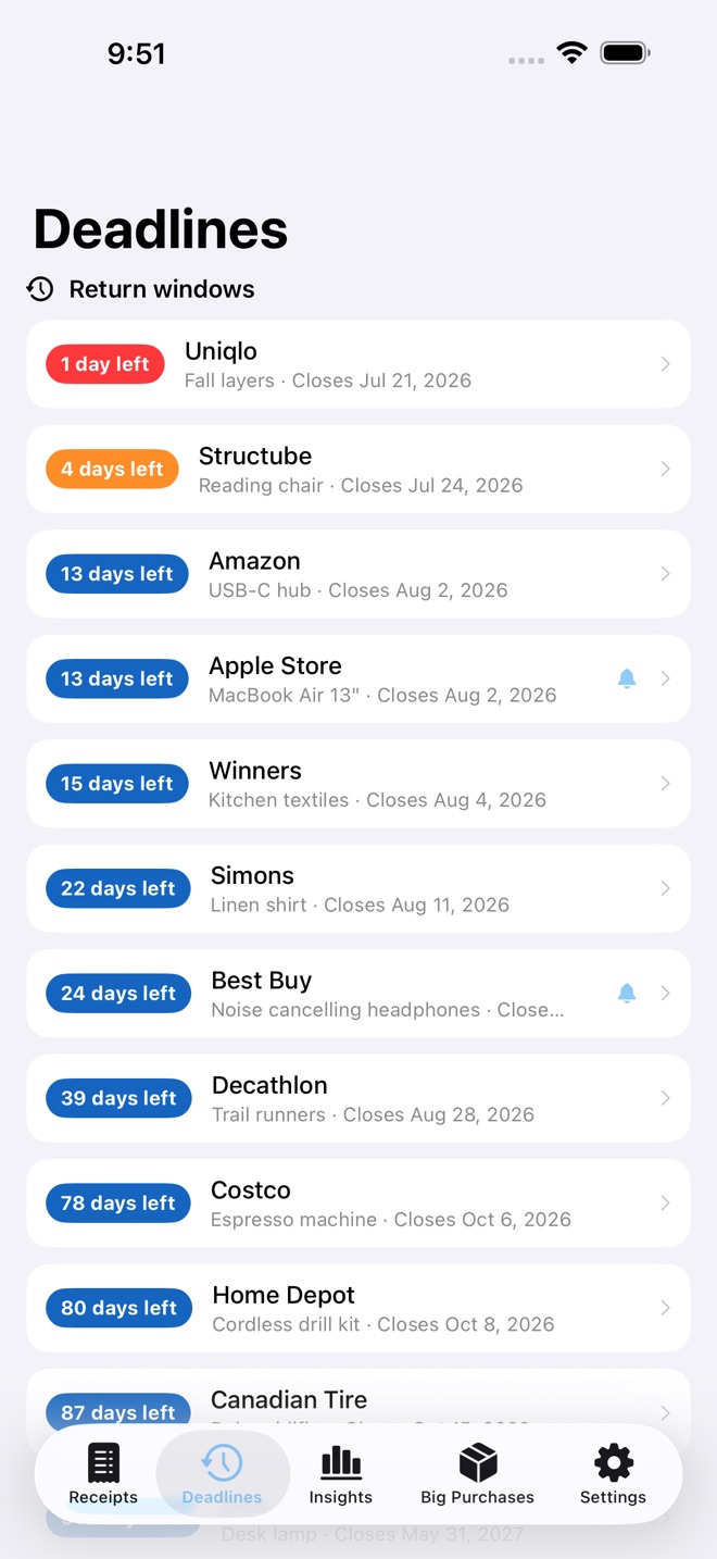 KeepReceipt: Receipt Vault screenshot 5